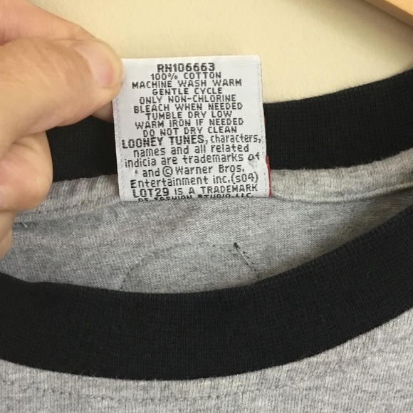 Vintage Lot 29 Looney Tunes Elmer Fudd T Shirt - Picture 9 of 10